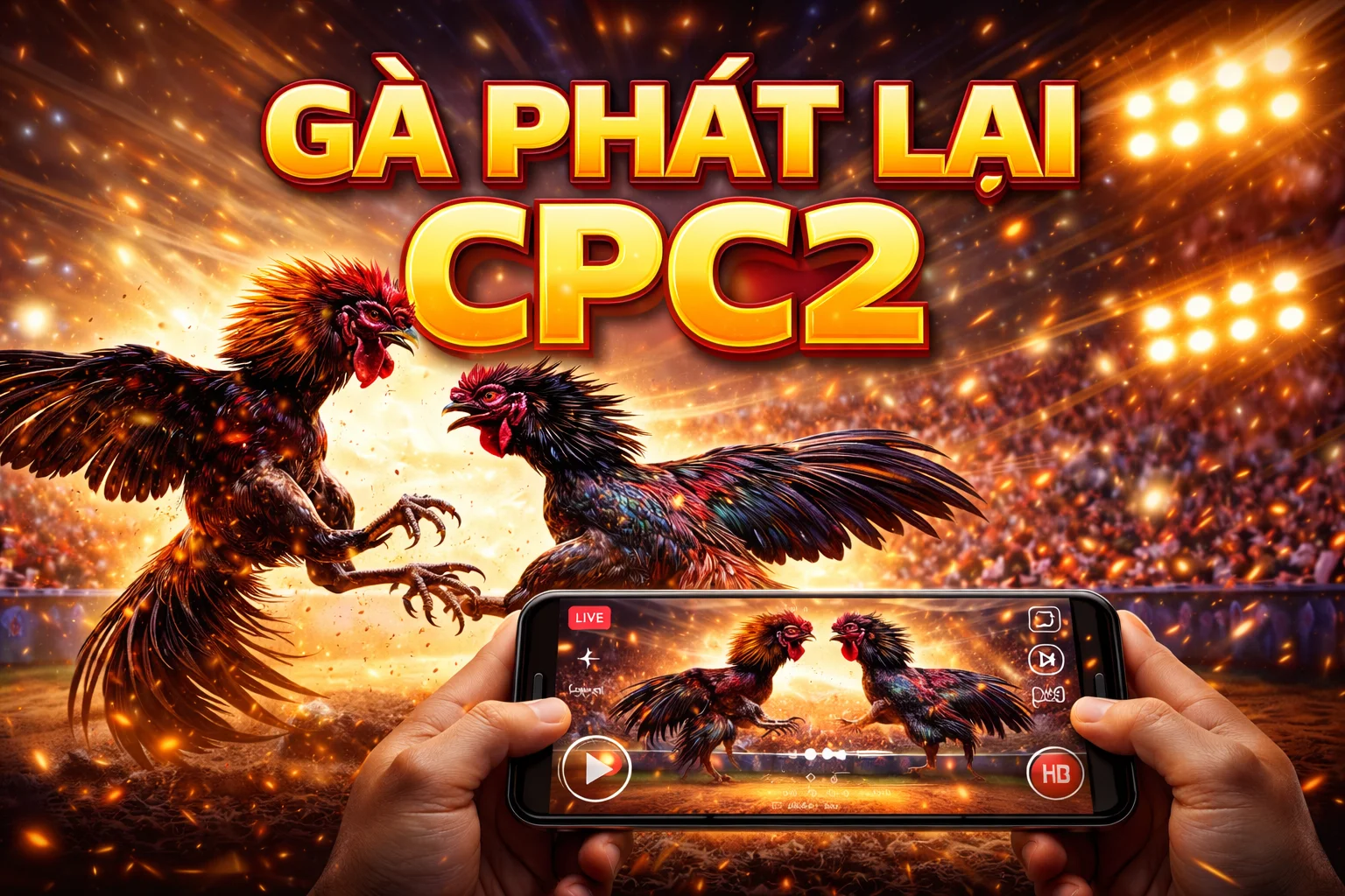 CPC2 - XEM GÀ PHÁT LẠi C2 HÔM NAY